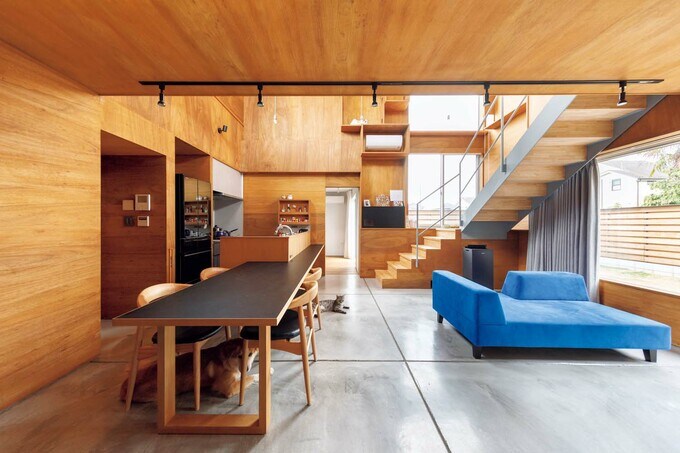 1階のワンルーム空間