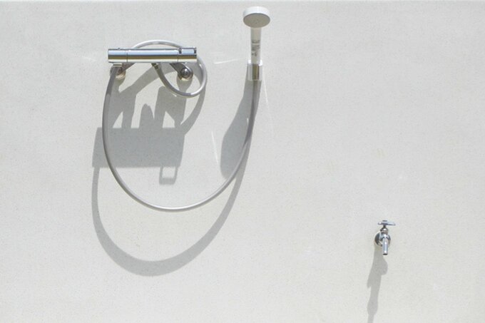 水栓はお湯が出ると理想的