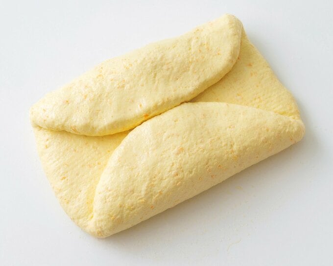 ニンジンパンづくりの途中の工程