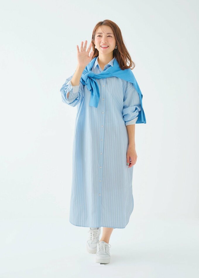 ユニクロカーデのコーデ