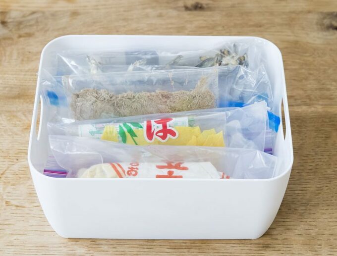 毎日は使わない乾物の保存