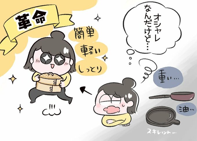 著者にとって革命だったセイロを表したマンガ