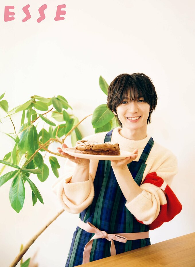 ガトーショコラと一緒に！ 七五三掛龍也さん