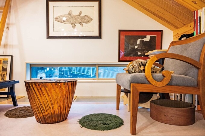 屋外の景色を見られる窓