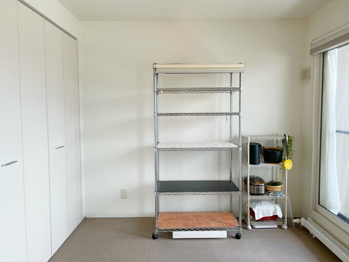 役目を終えたワイヤーラック