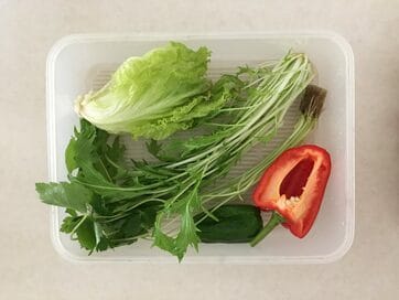 使いかけの野菜がまたダメに…を解消！100均のスノコが救世主に