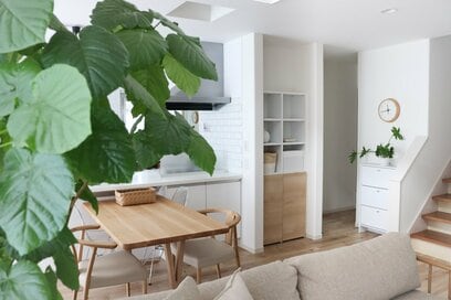 「更年期」でインテリアを見直した50代。“黒より白”に変えて暮らしが好転