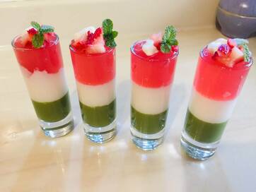 業務スーパーの牛乳パックデザートで！ひな祭り気分スイーツ