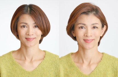 40代50代は「前髪」で若返る。ぺたんこ回避の簡単ボリュームアップテク