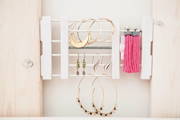 つっぱり棒 ピアス