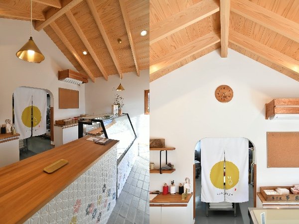 店内カウンター