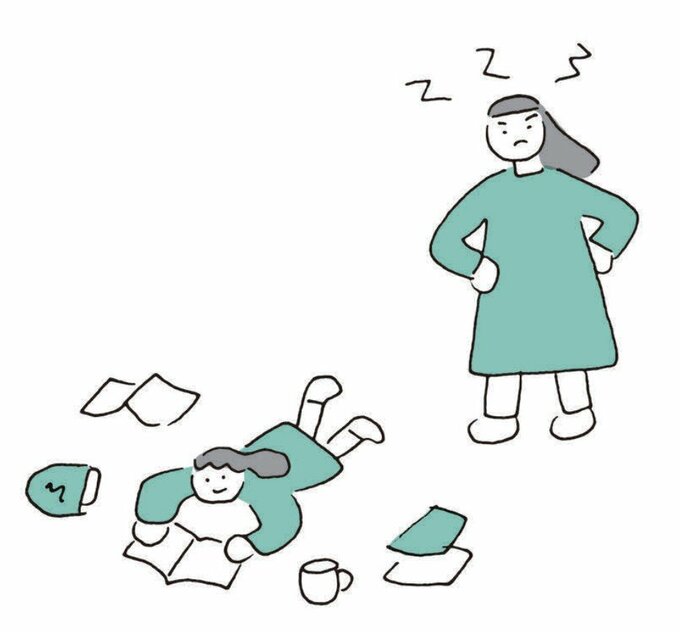 家族にイライラ