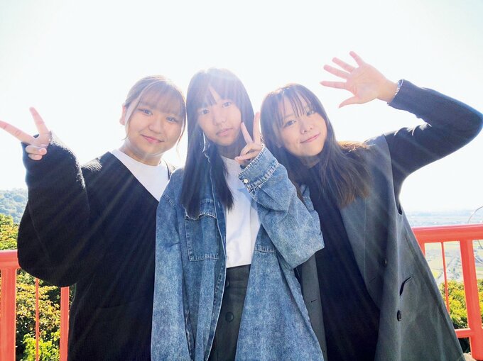 平良木さんと2人の娘さん