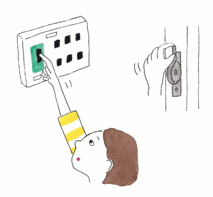 イラストブレーカーおとす