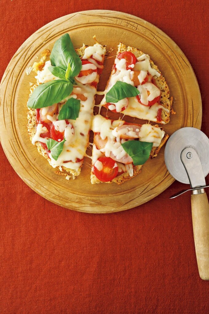 オートミールのピザ