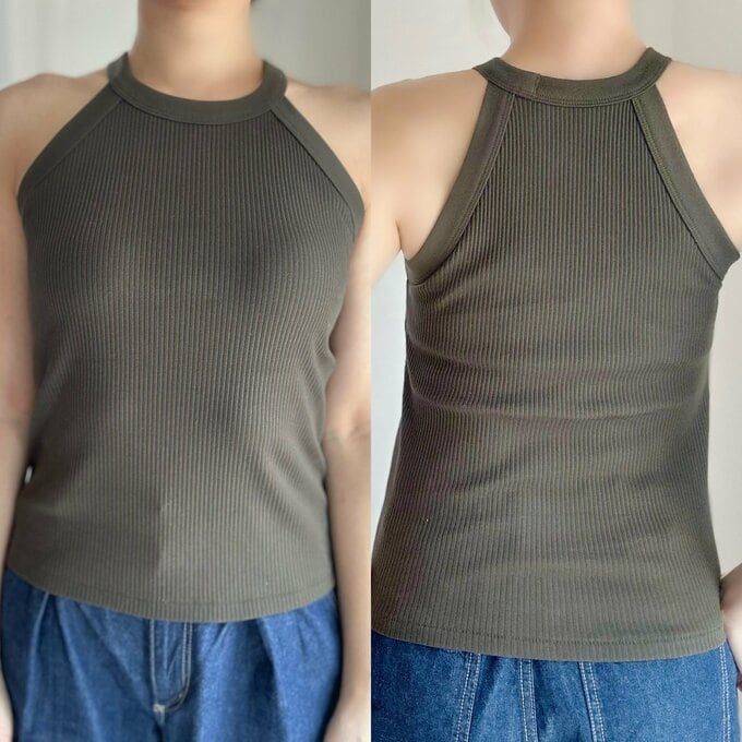 ブラタンクトップ着用