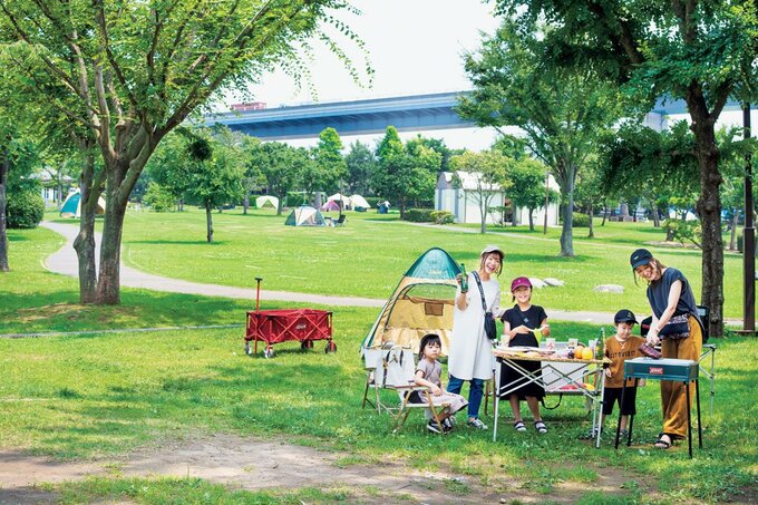 キャンプの様子