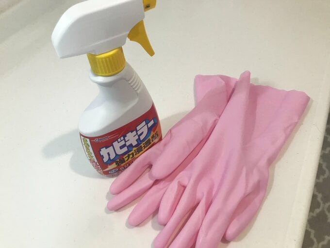 ウッドデッキの漂白