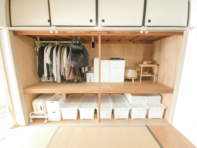 収納アイテムを増やすこと