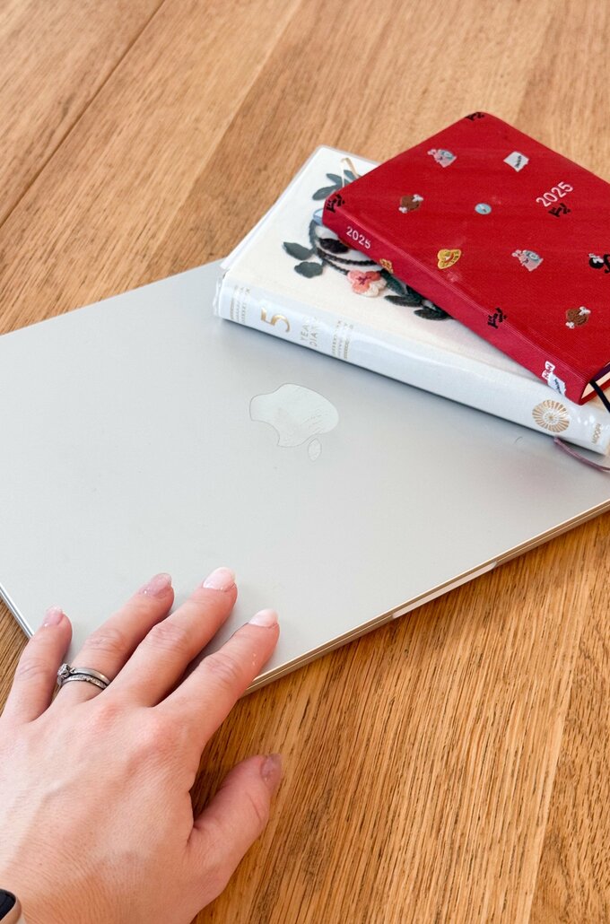 つっつさんPCと手帳