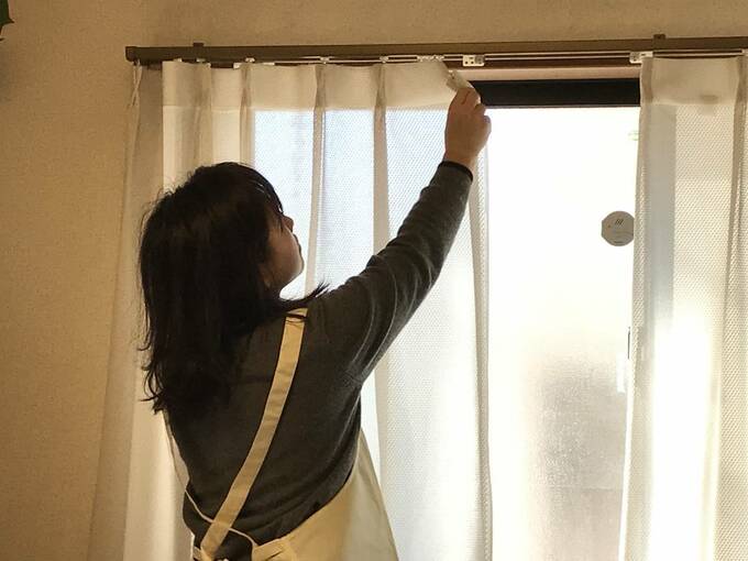 カーテンは、洗濯するのがいちばん