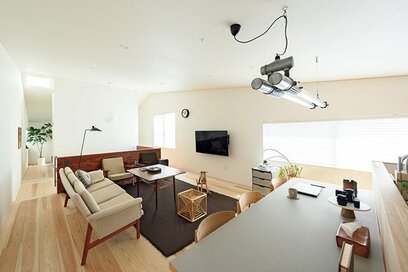 工事費2400万円の二世帯住宅、コストダウンのポイントは？北欧家具に囲まれた大満足の暮らし