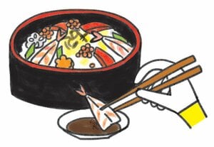 しょうゆをこぼさず、形をくずさず食べるには？【すし】