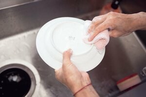お皿の洗い方2