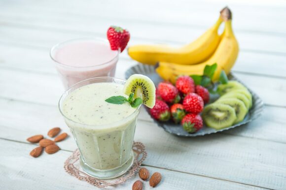 アーモンドミルクのアンチエイジングスムージー
