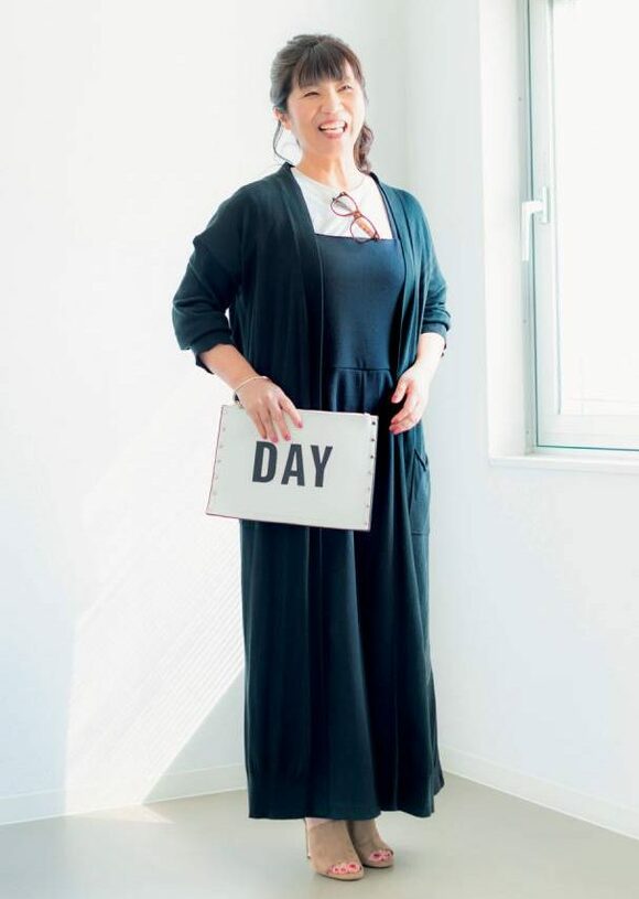 ロングカーディガン