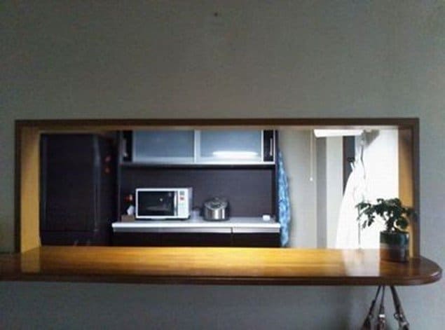 原田さよさん宅のキッチンカウンター