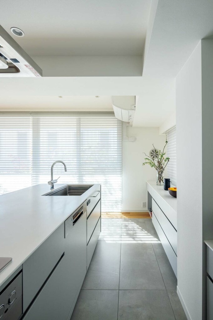 使いやすいⅡ列配置のキッチン