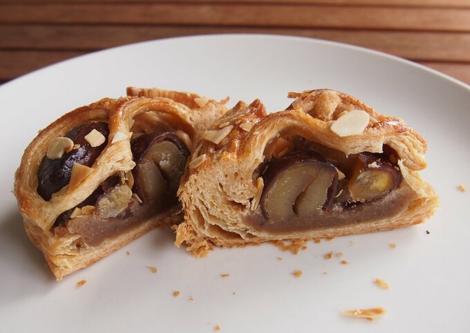 ローソンのごろっと栗のマロンパイ