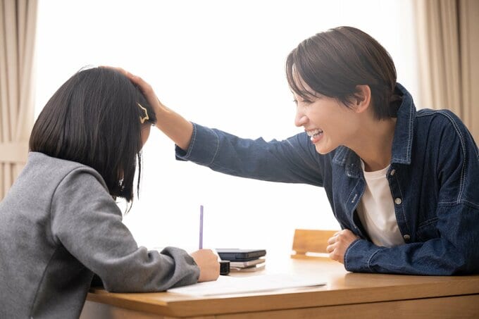 子どもに期待をする親