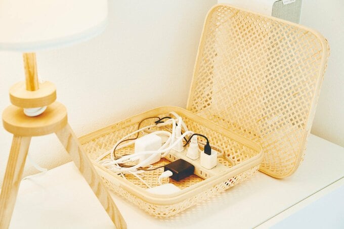 スマッラ ふた付きボックス ナチュラル