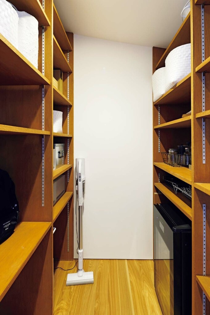 2畳ほどのパントリー