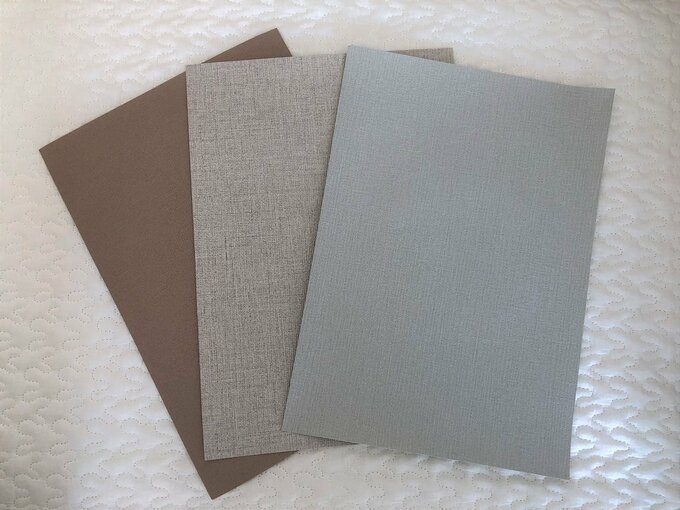 大きめの壁紙サンプルで最終確認