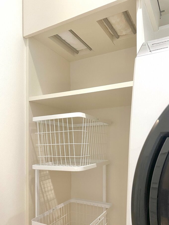 タオルはタオルストッカーに収納