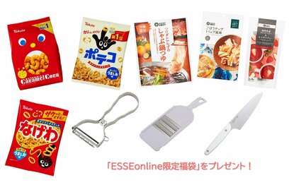 ＜プレゼント第1弾＞豪華！3種類の「ESSEonline特製福袋」が当たる【応募は終了しました】