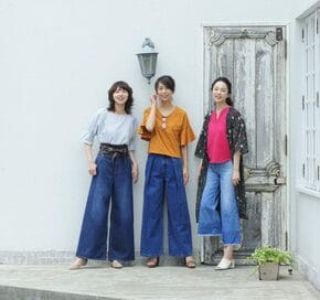 全部プチプラ！トレンドの“ワイドデニム”で大人の旬スタイルを楽しもう！