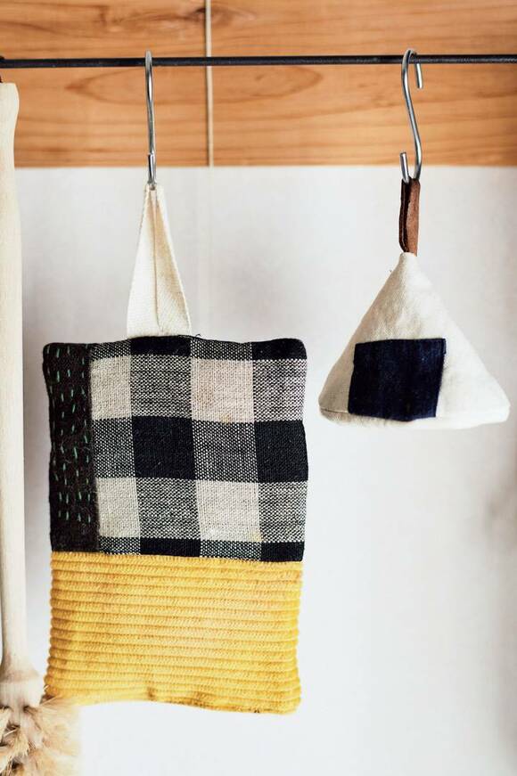 おにぎり形の鍋つかみ