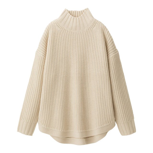 アゼラウンドヘムセーター