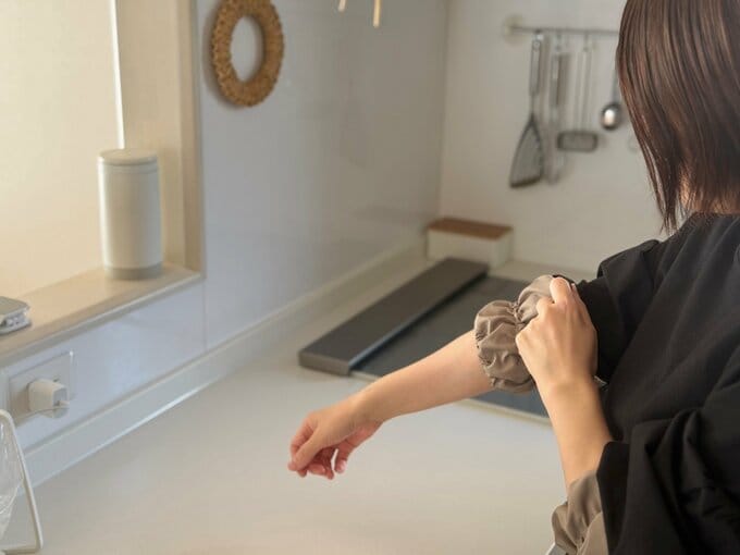 片付けをするつうさん