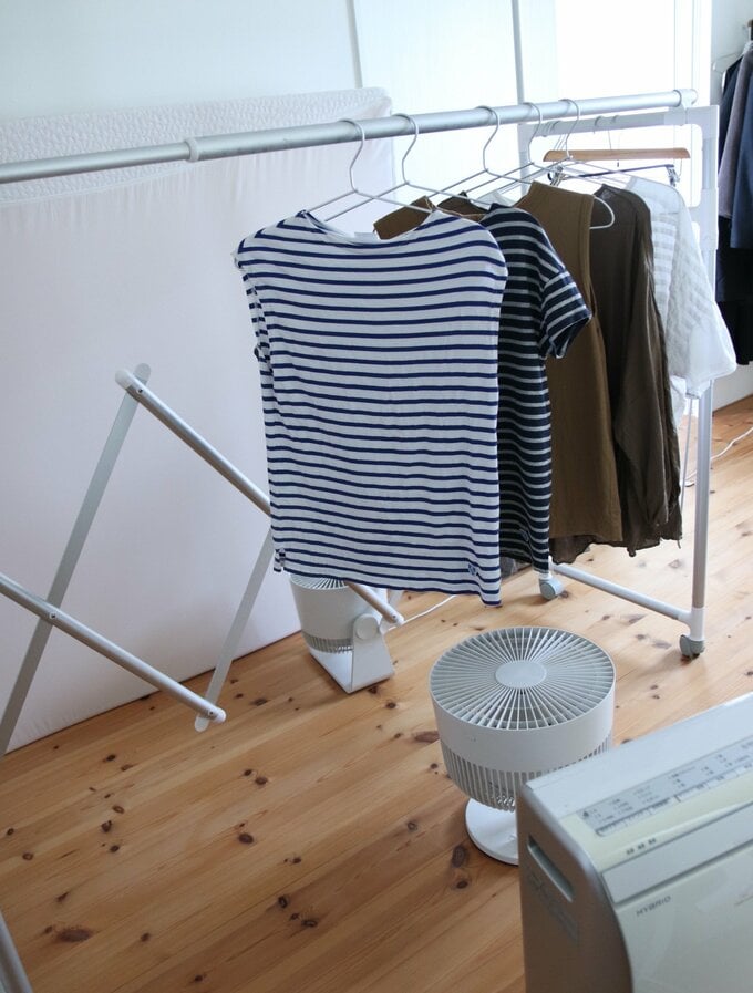 洗濯からのアイロンがけを手放す工夫