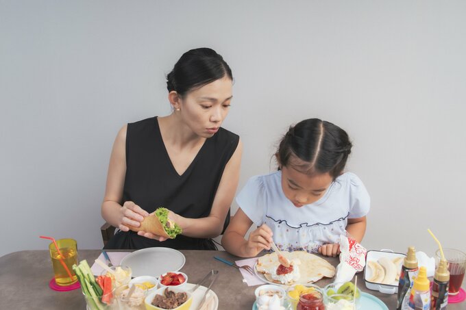 ラップサンドづくり