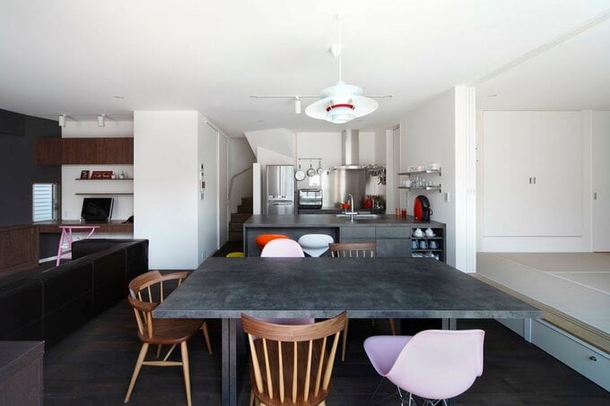 キッチンの奥行きは1.4m