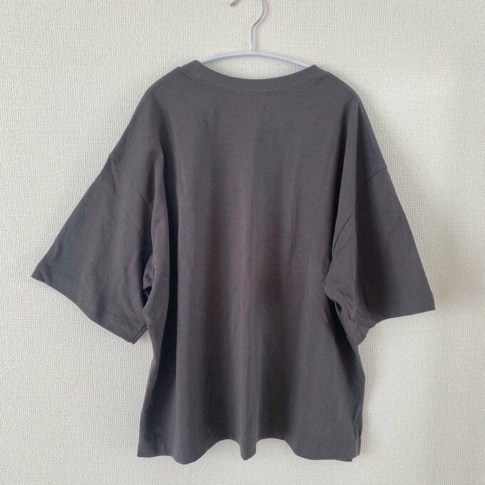 オーバーサイズT(5分袖)裏