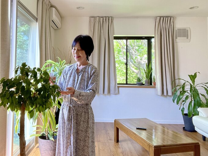 ライフさんと観葉植物