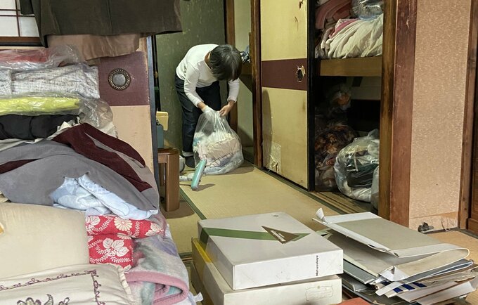 義実家の片付け