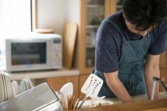 家事する夫